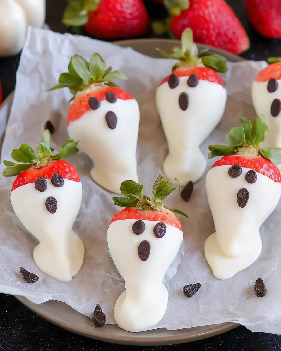 Strawberry Ghosts - detail 1