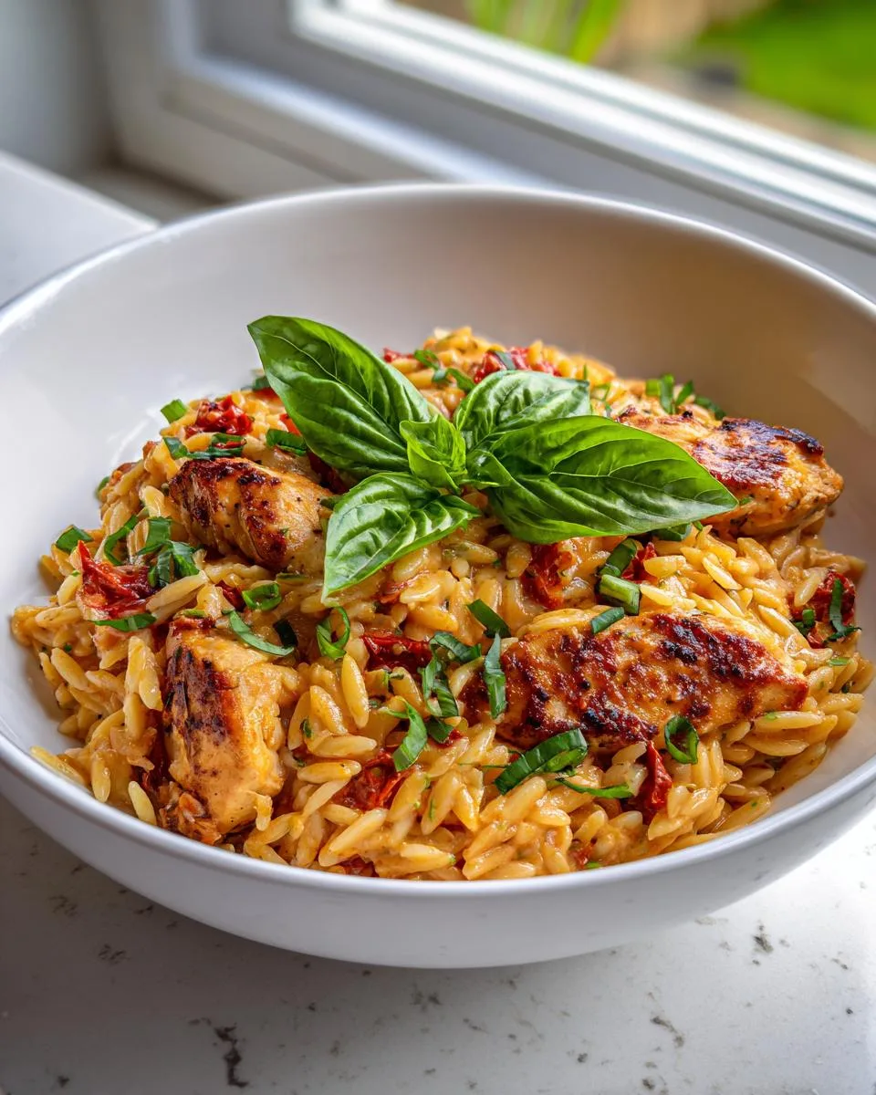 Sun-Dried Tomato Chicken Orzo - detail 1
