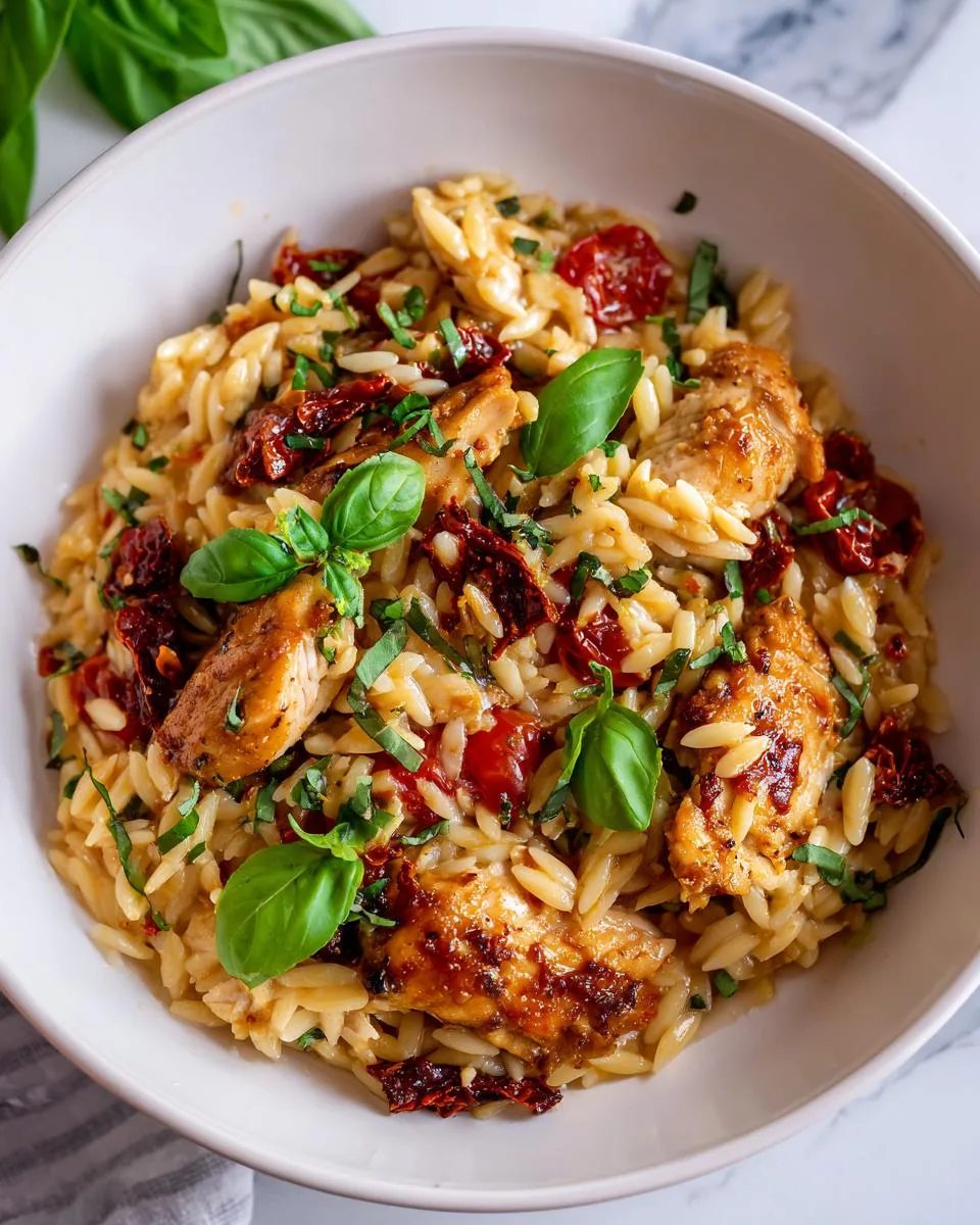 Sun-Dried Tomato Chicken Orzo - detail 5
