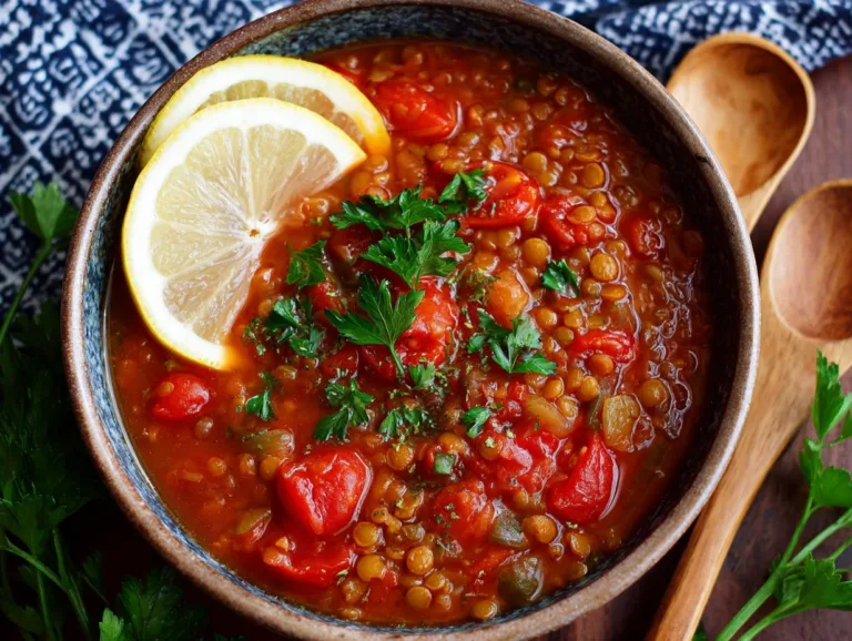 Tomato Lentil Soup