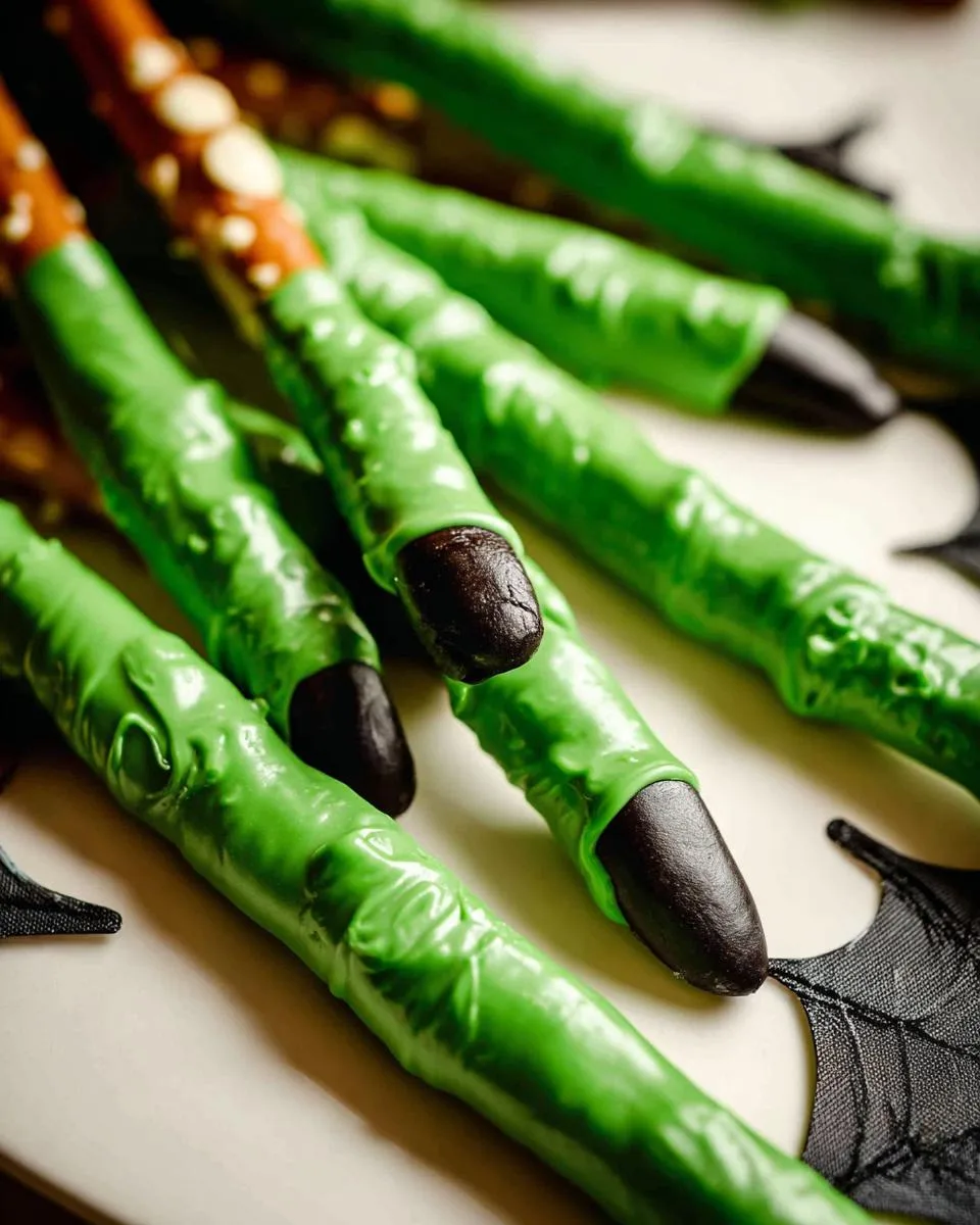 Witch Finger Pretzels - detail 1