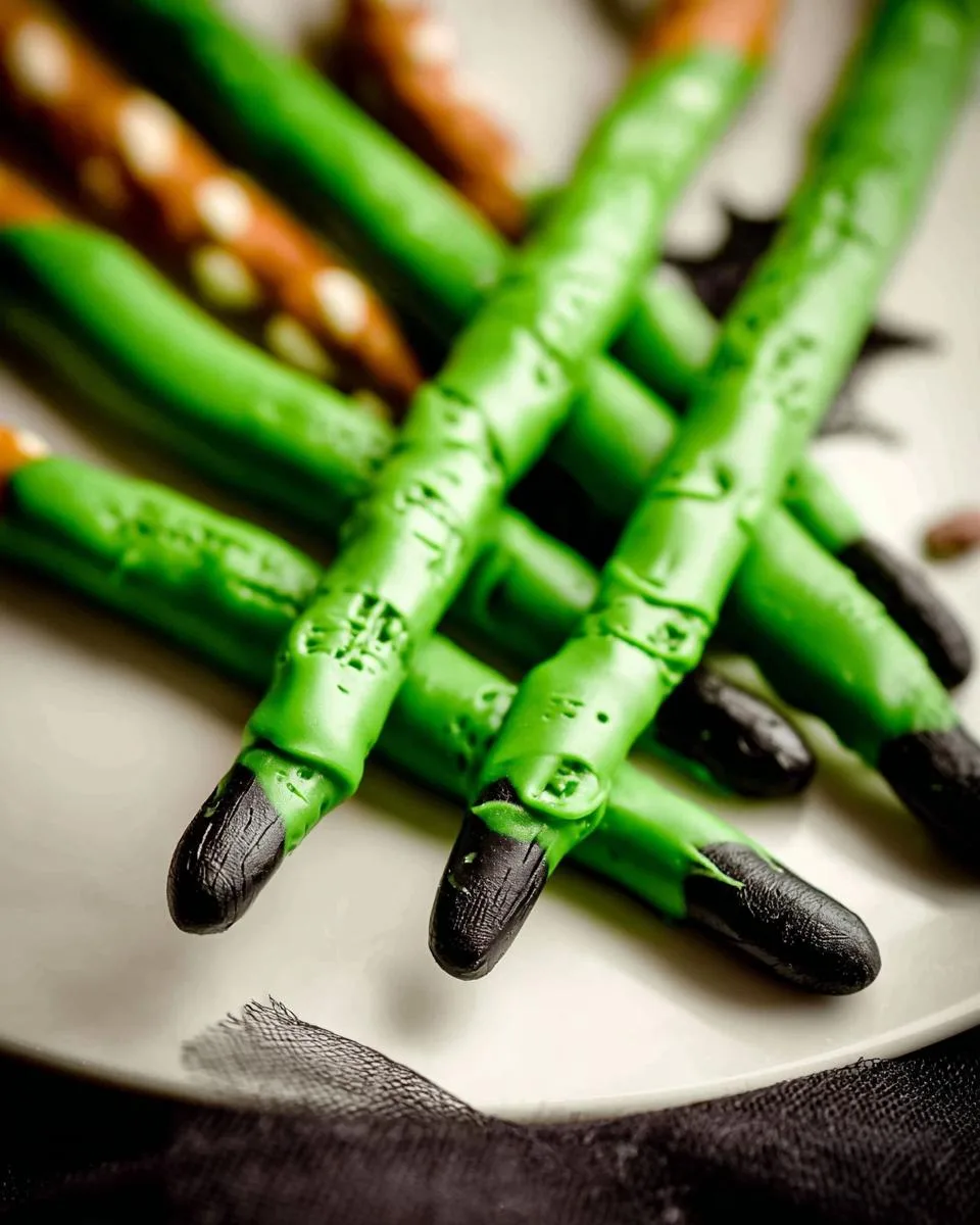 Witch Finger Pretzels - detail 2