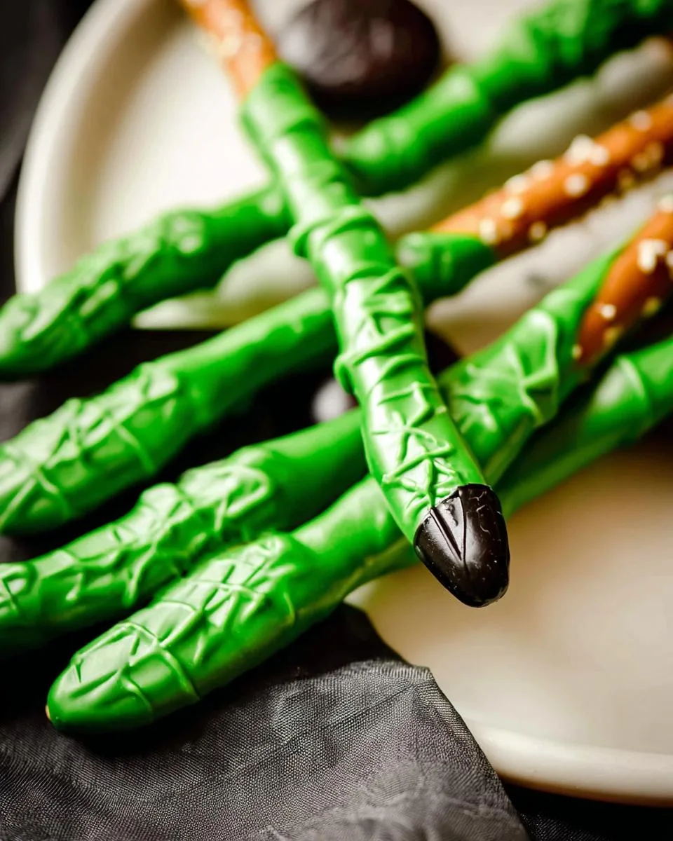 Witch Finger Pretzels - detail 3