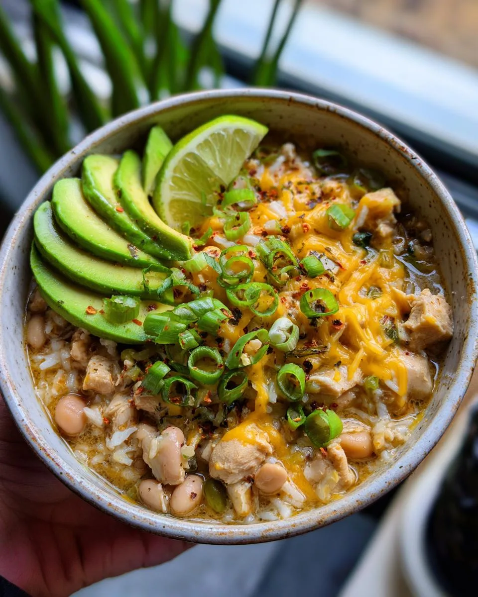half baked harvest white chicken chili - detail 2
