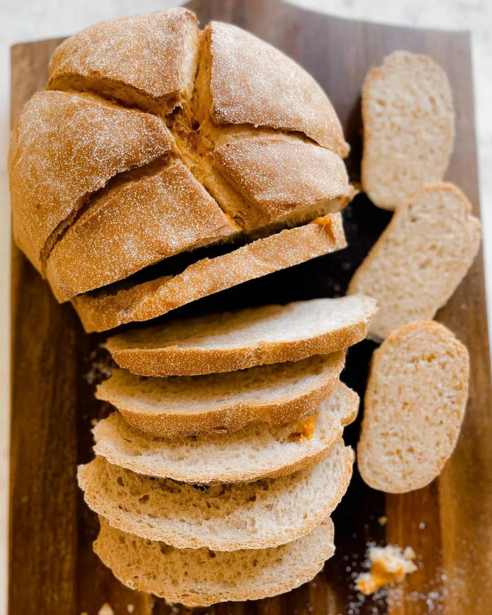 pumpkin sourdough bread - detail 4