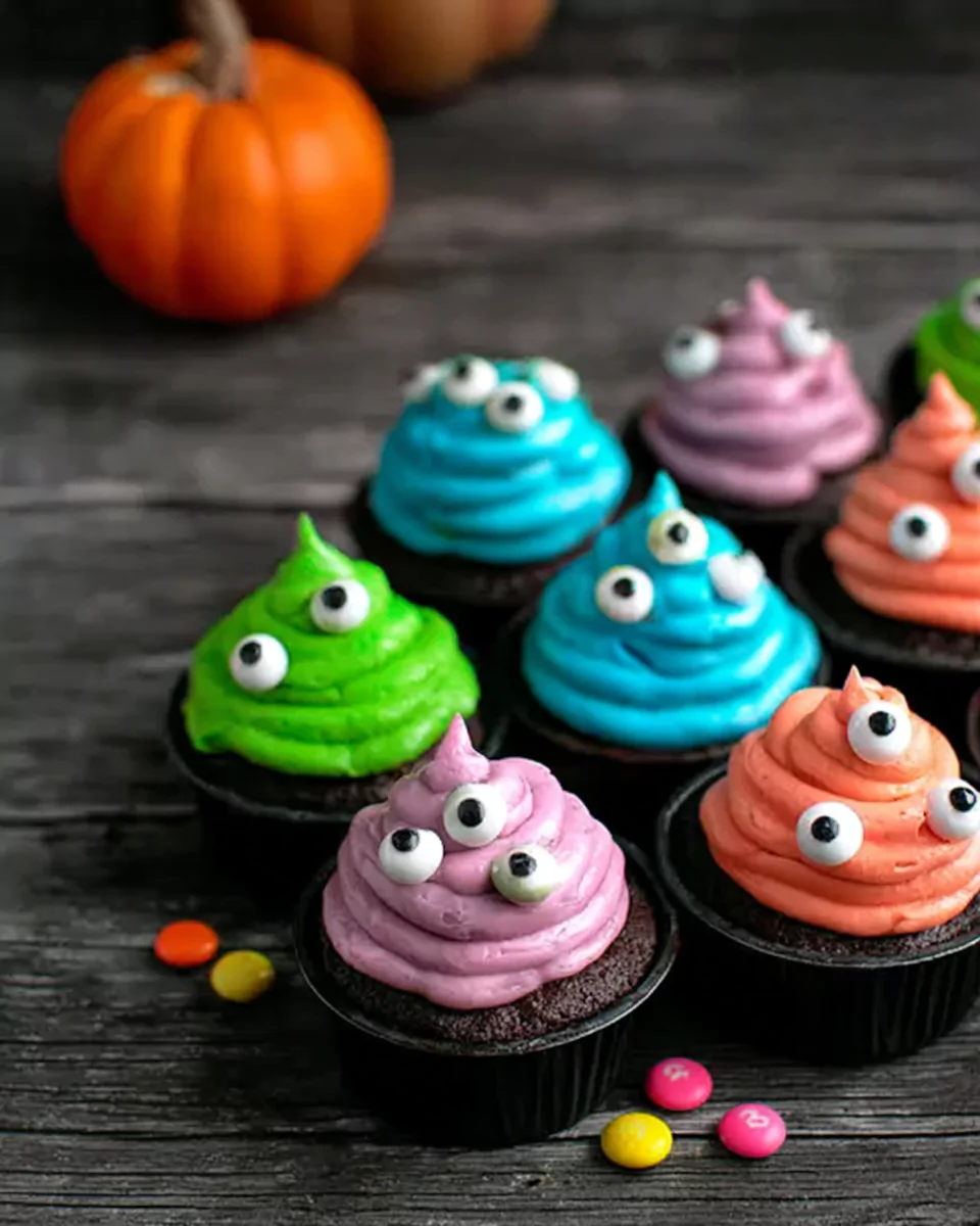 Halloween Monster Cupcakes: A Fun and Spooky Treat for Halloween