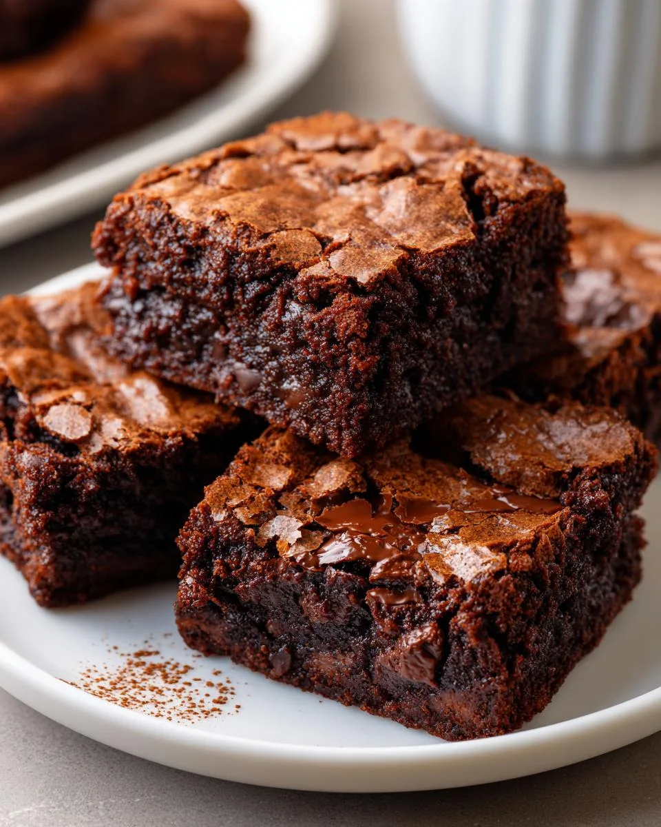 Almond Flour Chocolate Brownies - detail 1