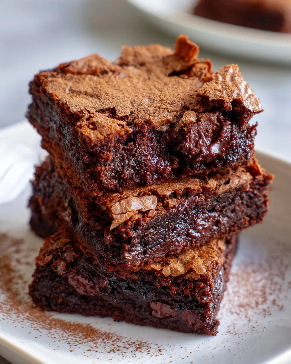 Almond Flour Chocolate Brownies - detail 2