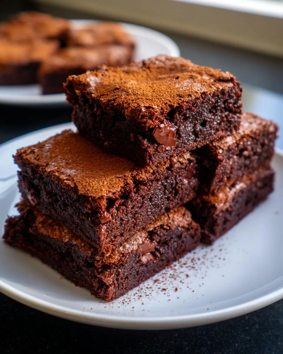 Almond Flour Chocolate Brownies - detail 4