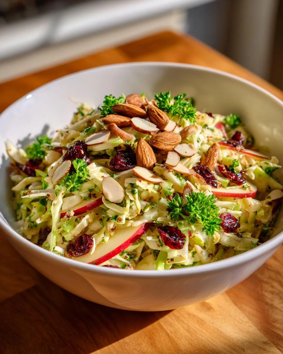 Apple Cranberry Coleslaw Recipe - detail 2