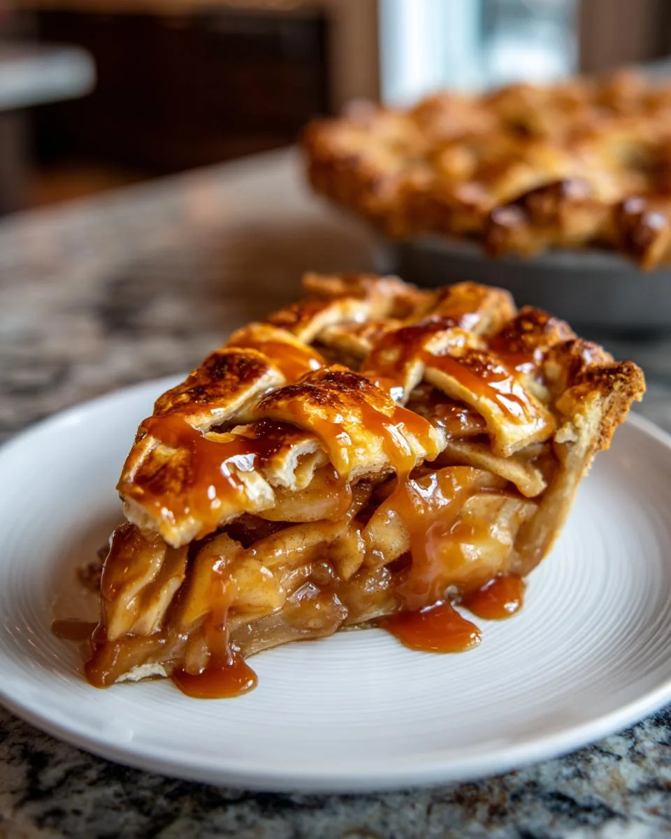 Caramel Apple Pie - detail 1