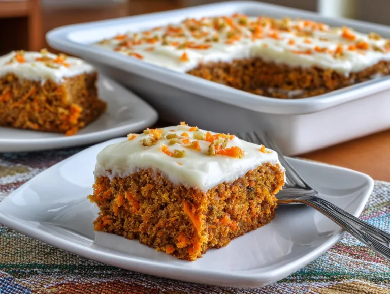 Carrot Cake Cottage Cheese Bake