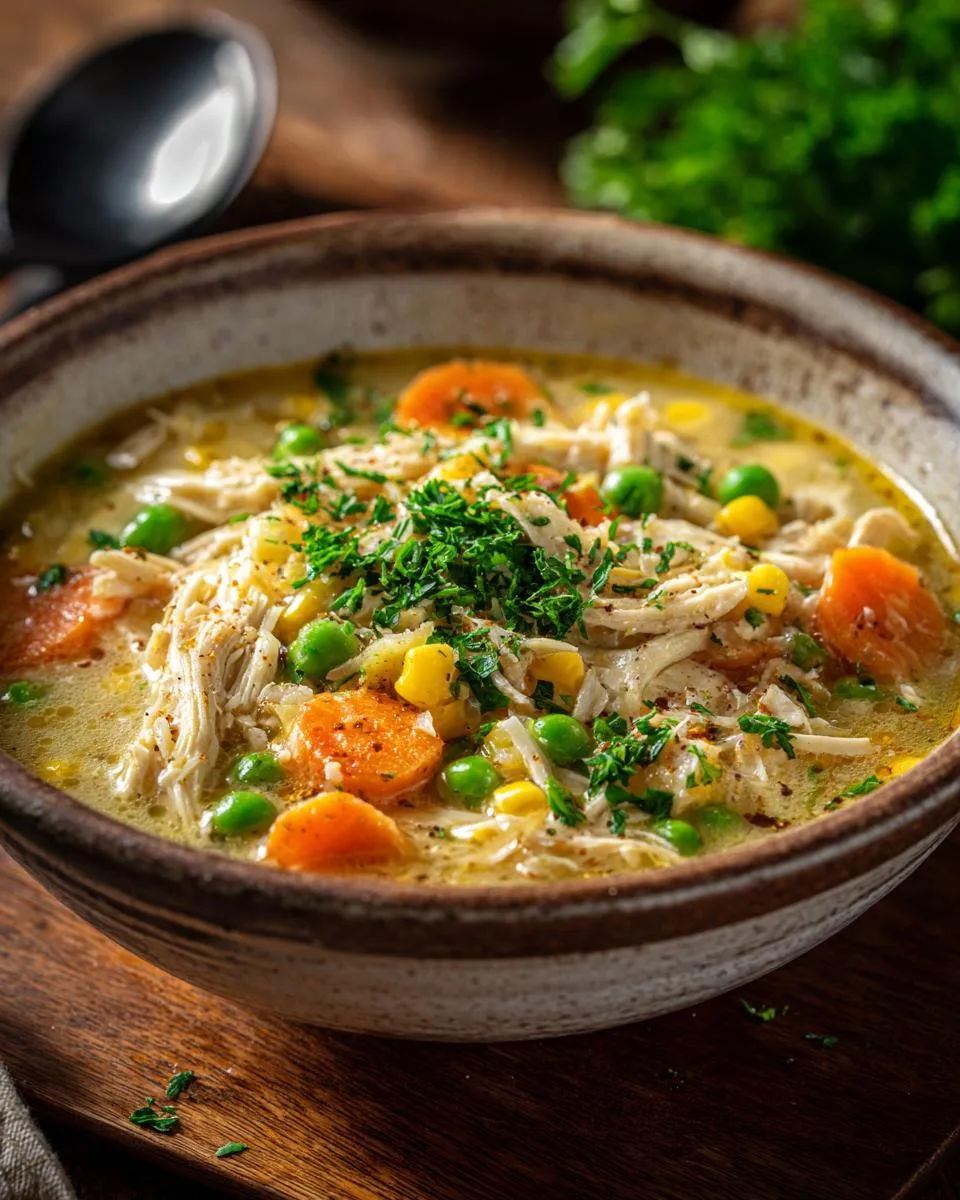Chicken Pot Pie Soup - detail 1