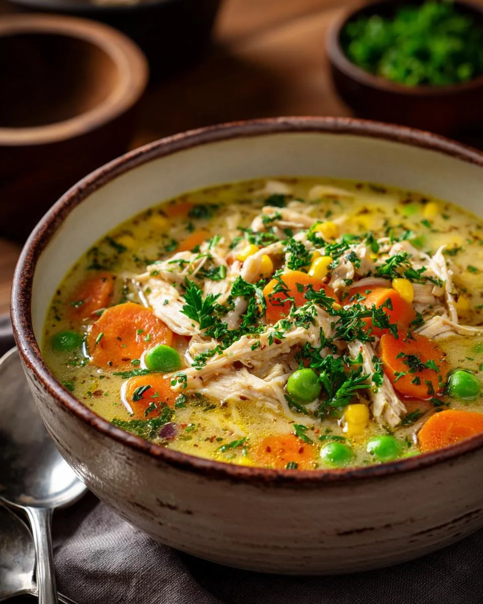 Chicken Pot Pie Soup - detail 2