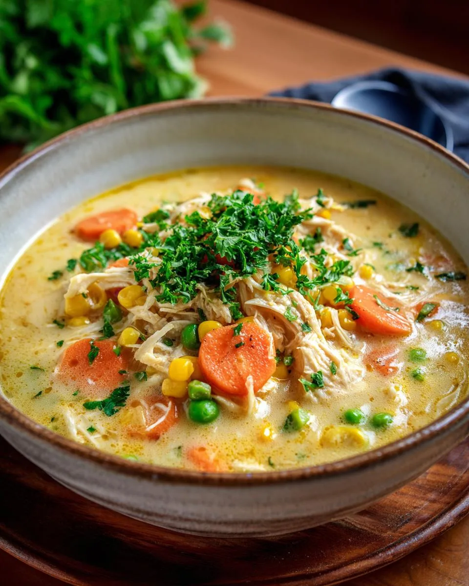 Chicken Pot Pie Soup - detail 3