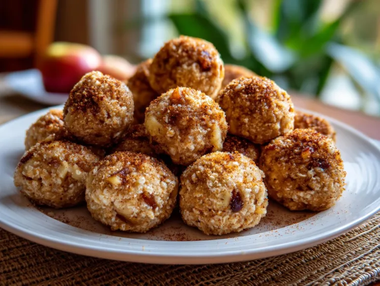 Cottage Cheese Apple Pie Bites