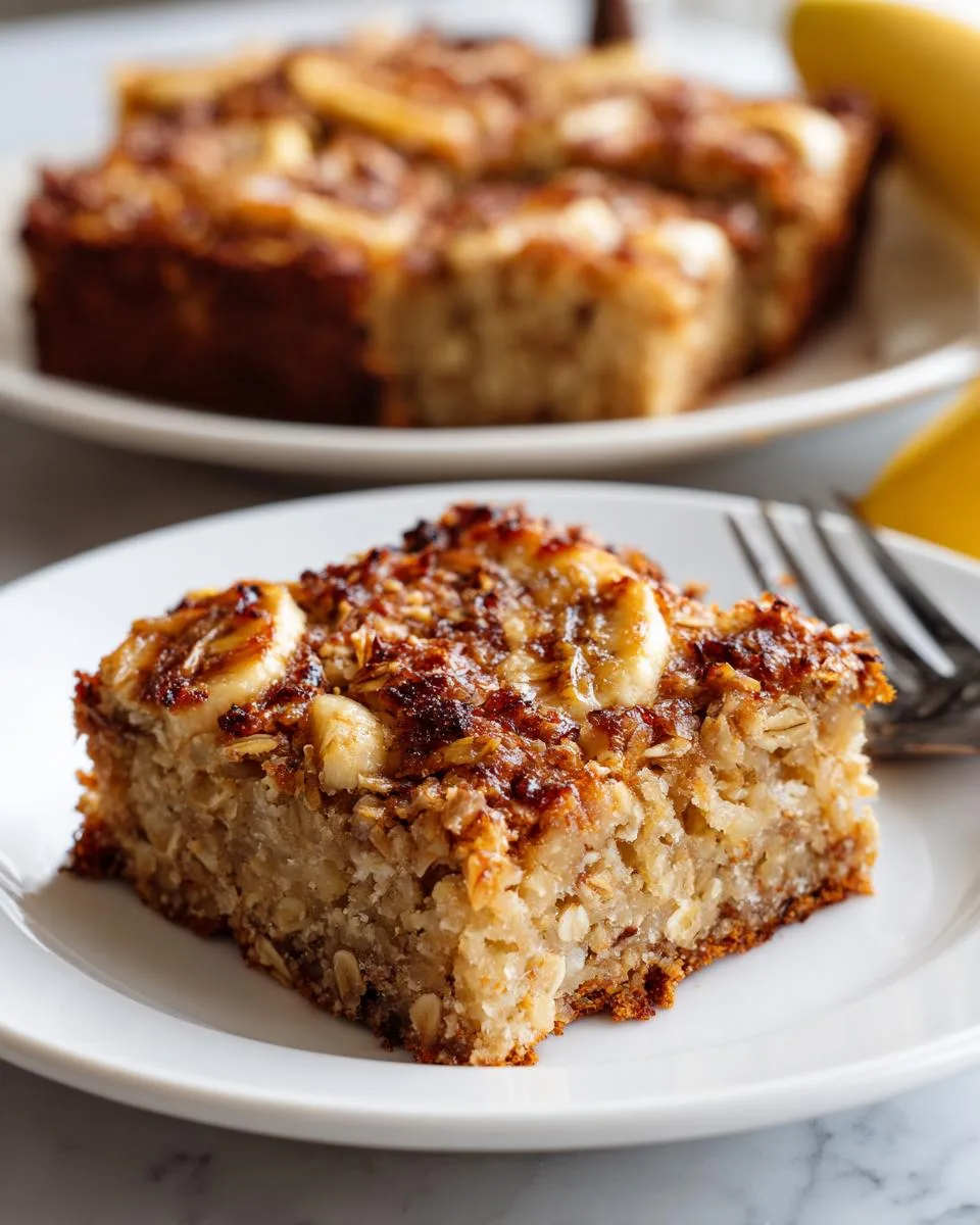 Cottage Cheese Banana Bars - detail 4