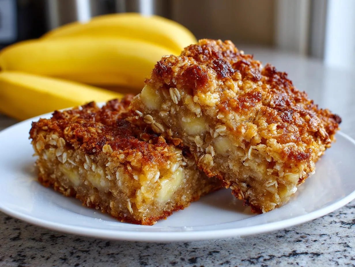 Protein Cottage Cheese Banana Bars Your Kids Will Devour