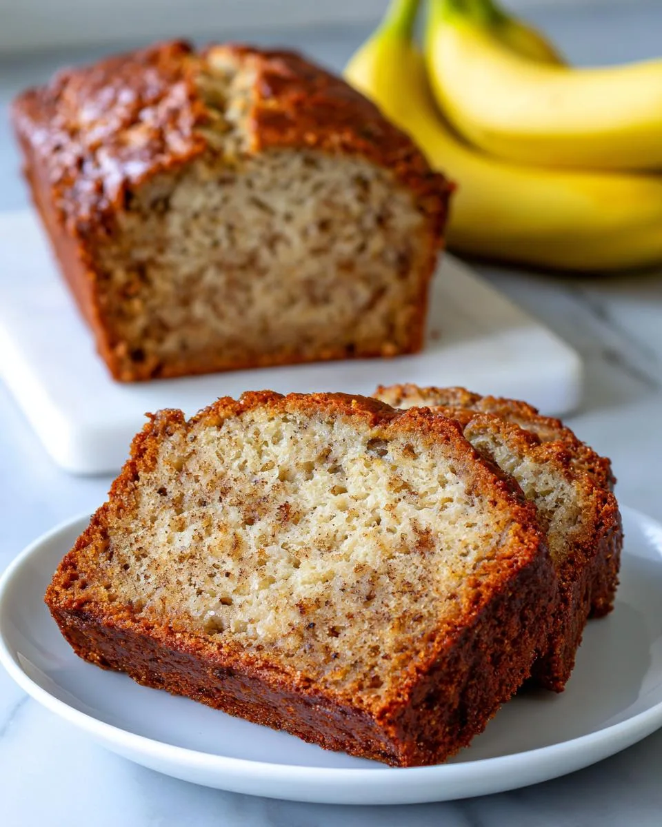 Cottage Cheese Banana Bread - detail 1