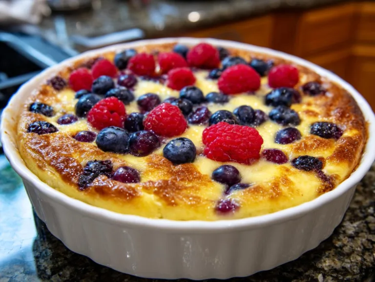 Cottage Cheese Clafoutis