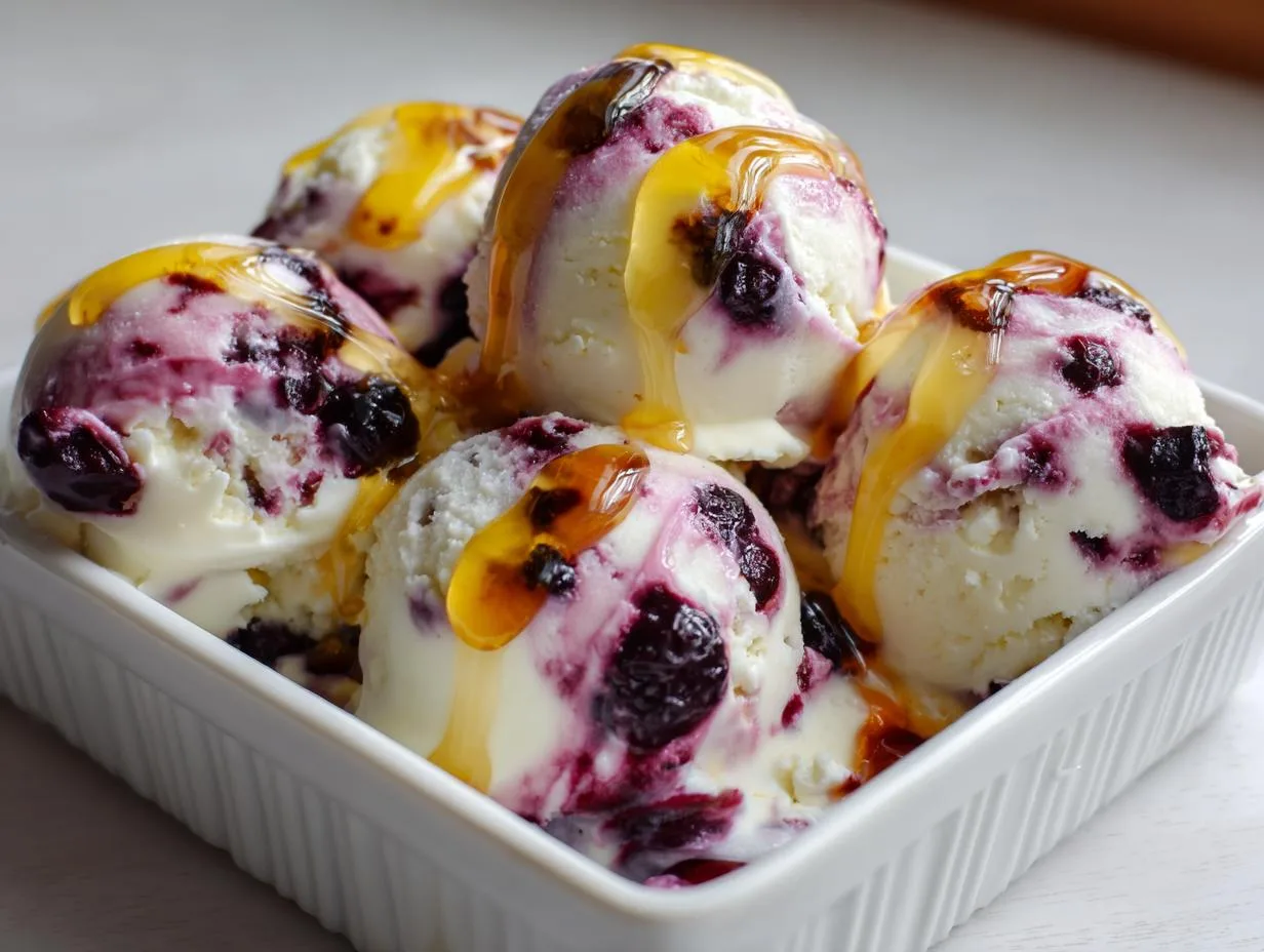 Creamy Cottage Cheese Frozen Yogurt Bites