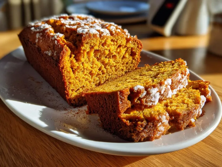 Cottage Cheese Pumpkin Bread