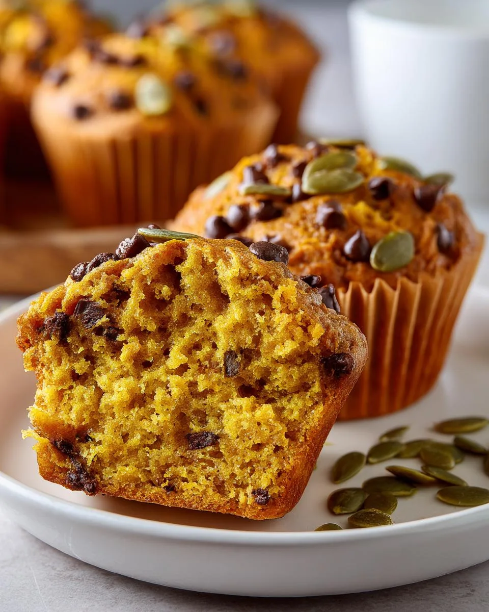 Cottage Cheese Pumpkin Muffins - detail 3