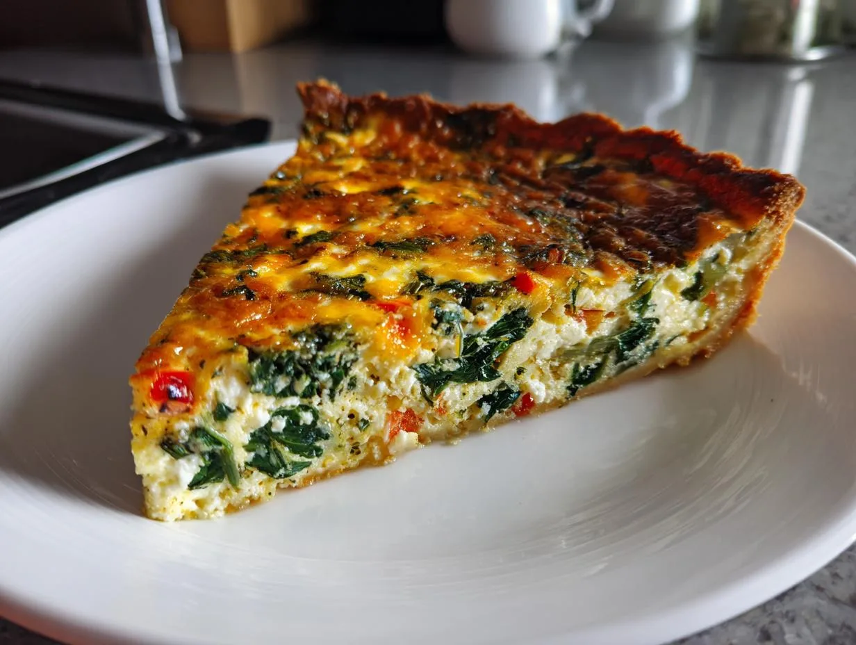 Cottage Cheese Spinach Quiche: 5-Star Protein Breakfast