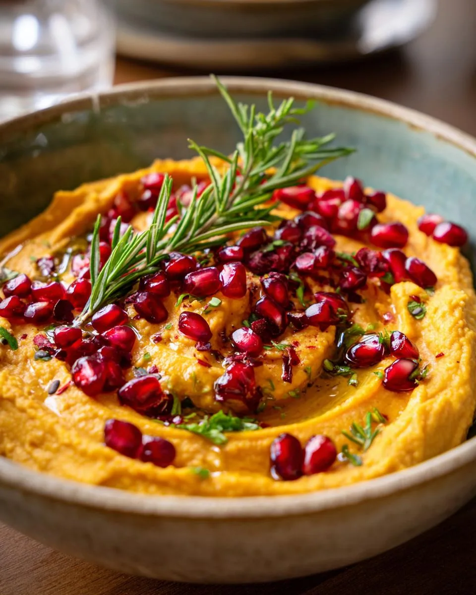 Creamy Pumpkin Hummus Recipe - detail 2