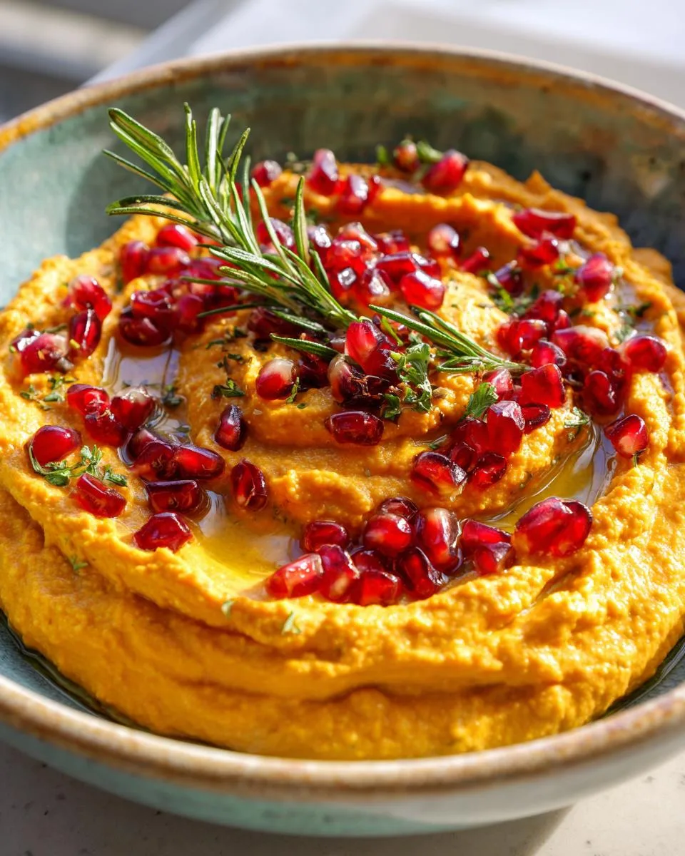 Creamy Pumpkin Hummus Recipe - detail 3