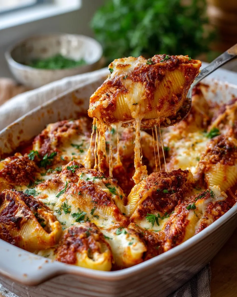 Easy Stuffed Shells - detail 1