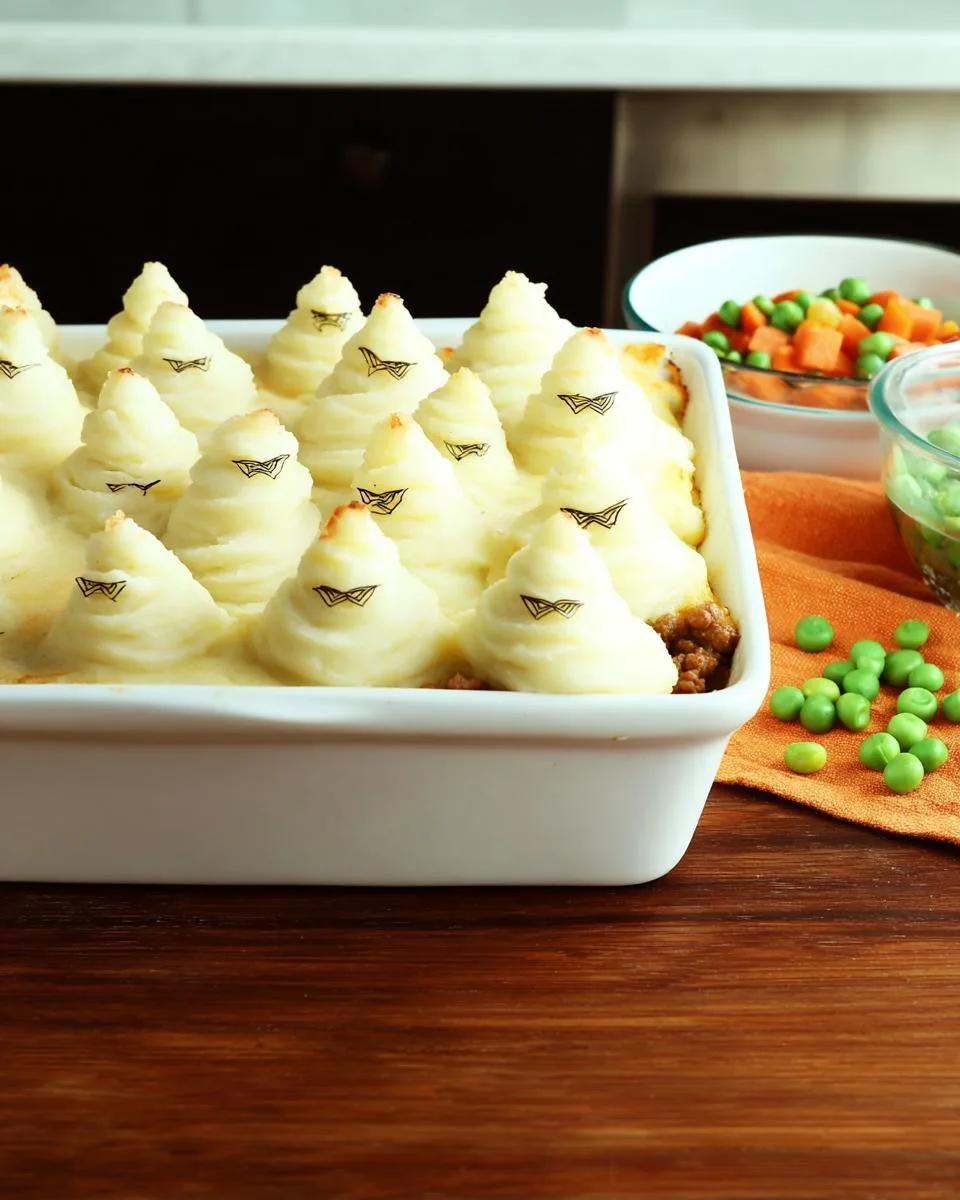 Halloween Shepherd's Pie - detail 1