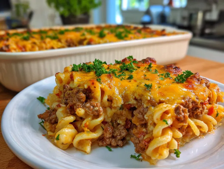 Hamburger Casserole Recipe