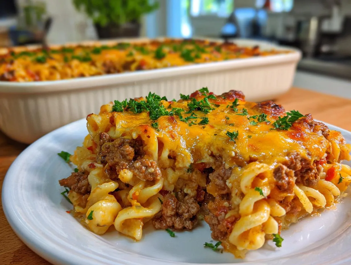 Irresistible Hamburger Casserole Recipe in Just 30 Minutes