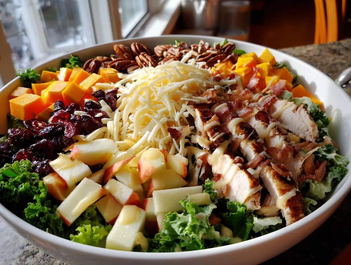 Hearty Harvest Cobb Salad Recipe with 30-Minute Prep Magic