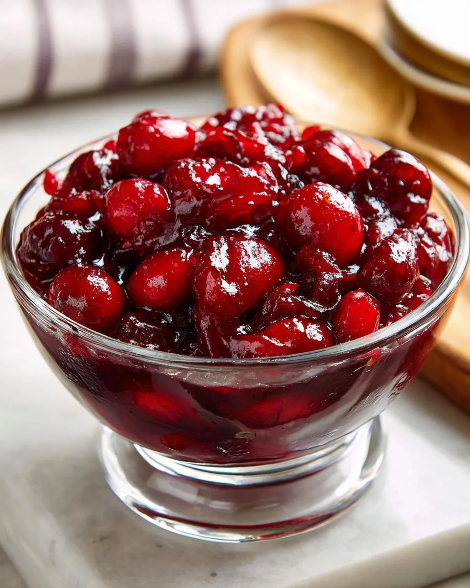 Honey Bourbon Cranberry Sauce - detail 2