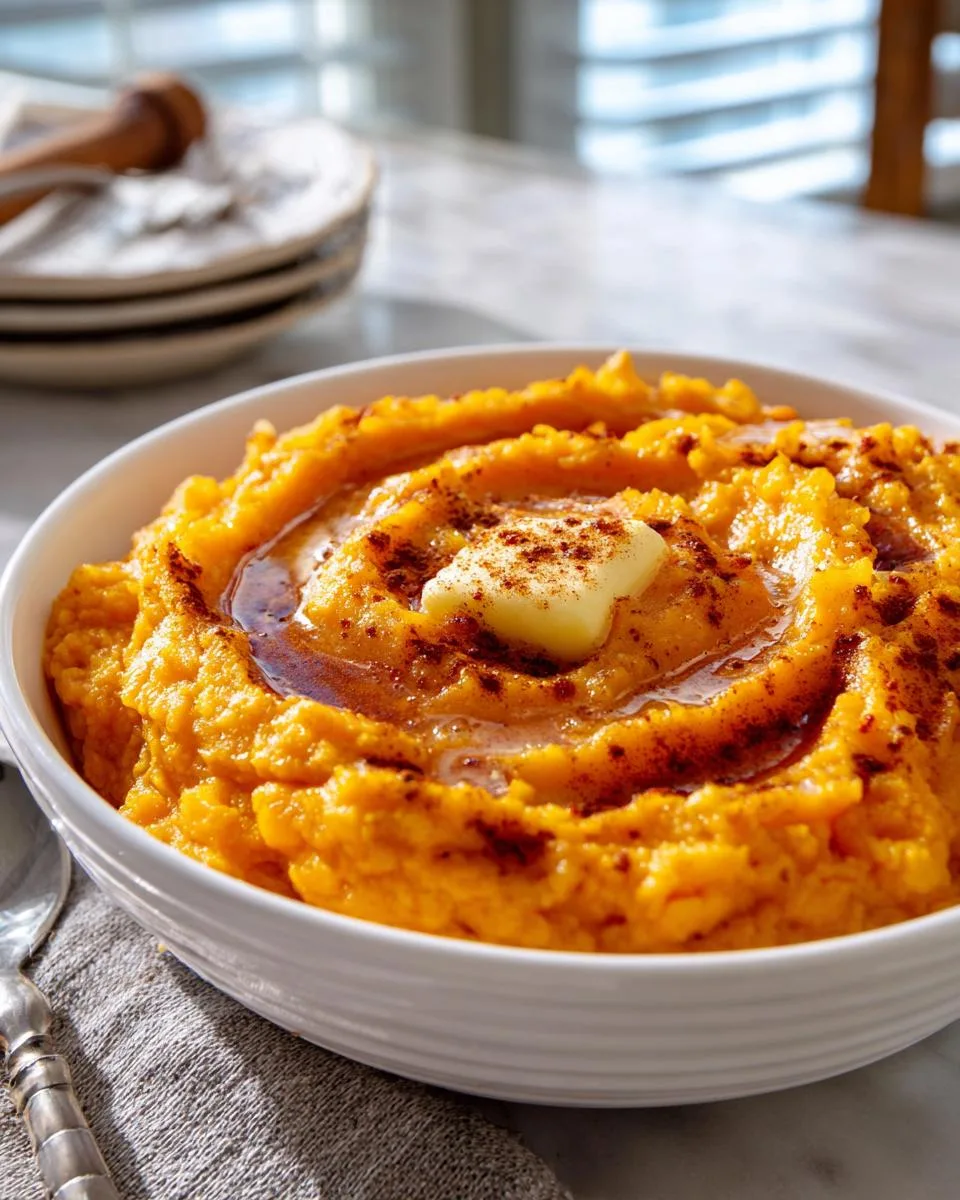 Honey Butter Mashed Sweet Potatoes - detail 1