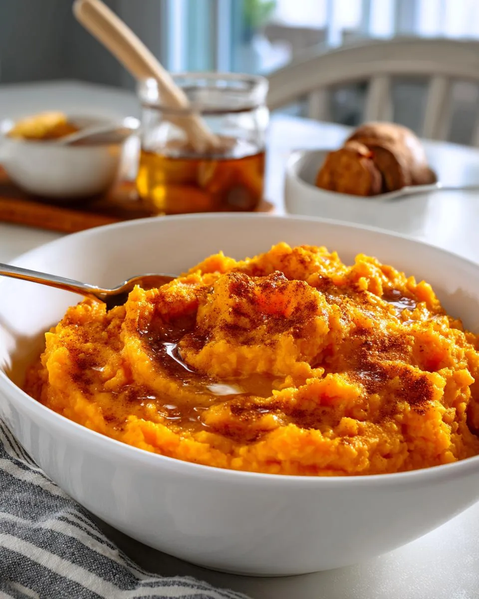 Honey Butter Mashed Sweet Potatoes - detail 3