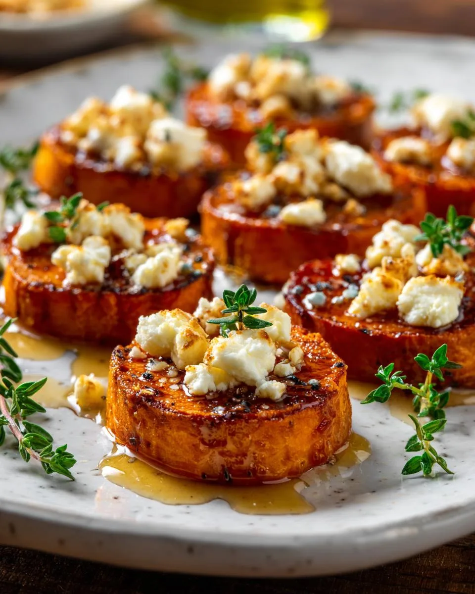 Honey Feta Sweet Potato Bites - detail 1
