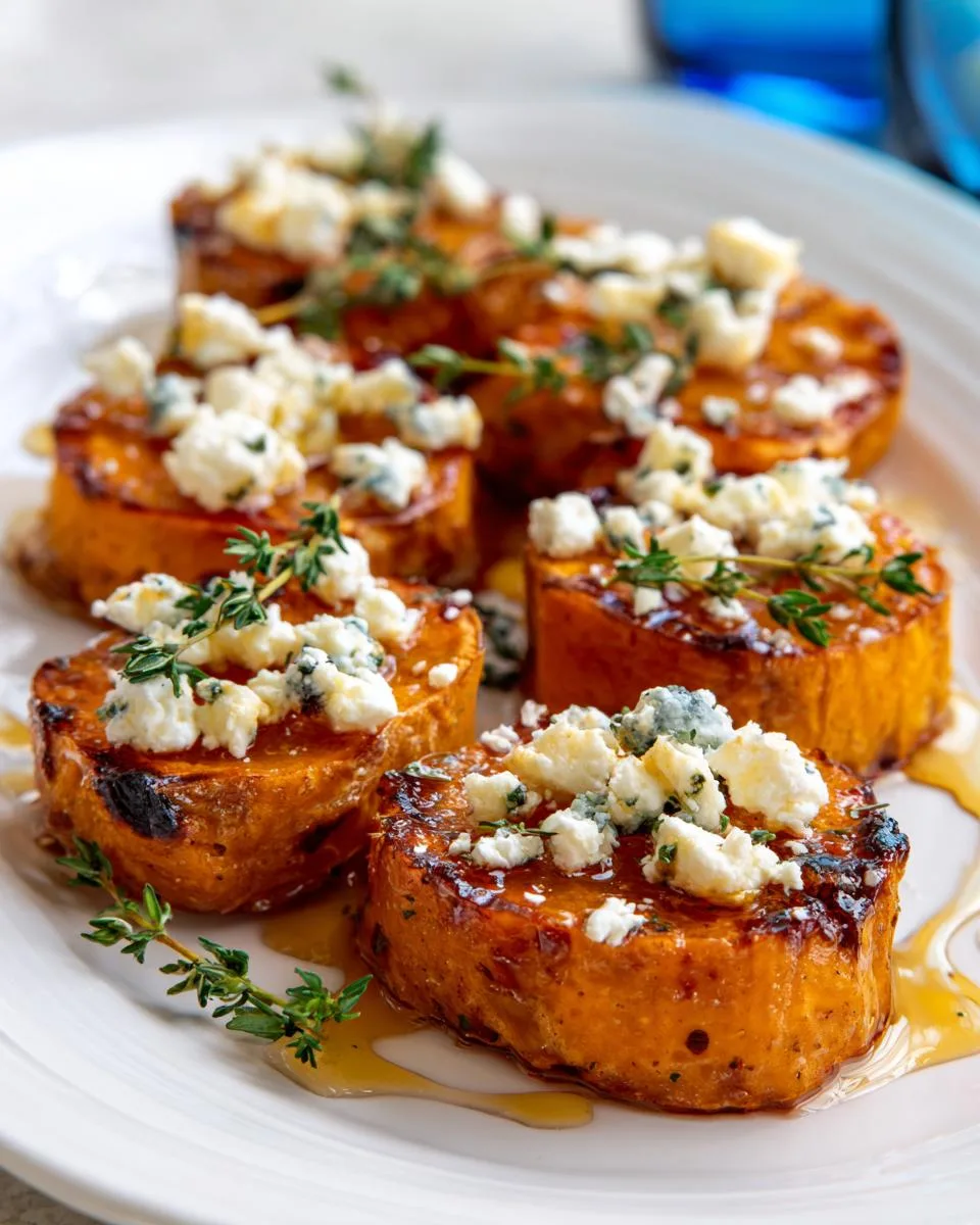 Honey Feta Sweet Potato Bites - detail 3