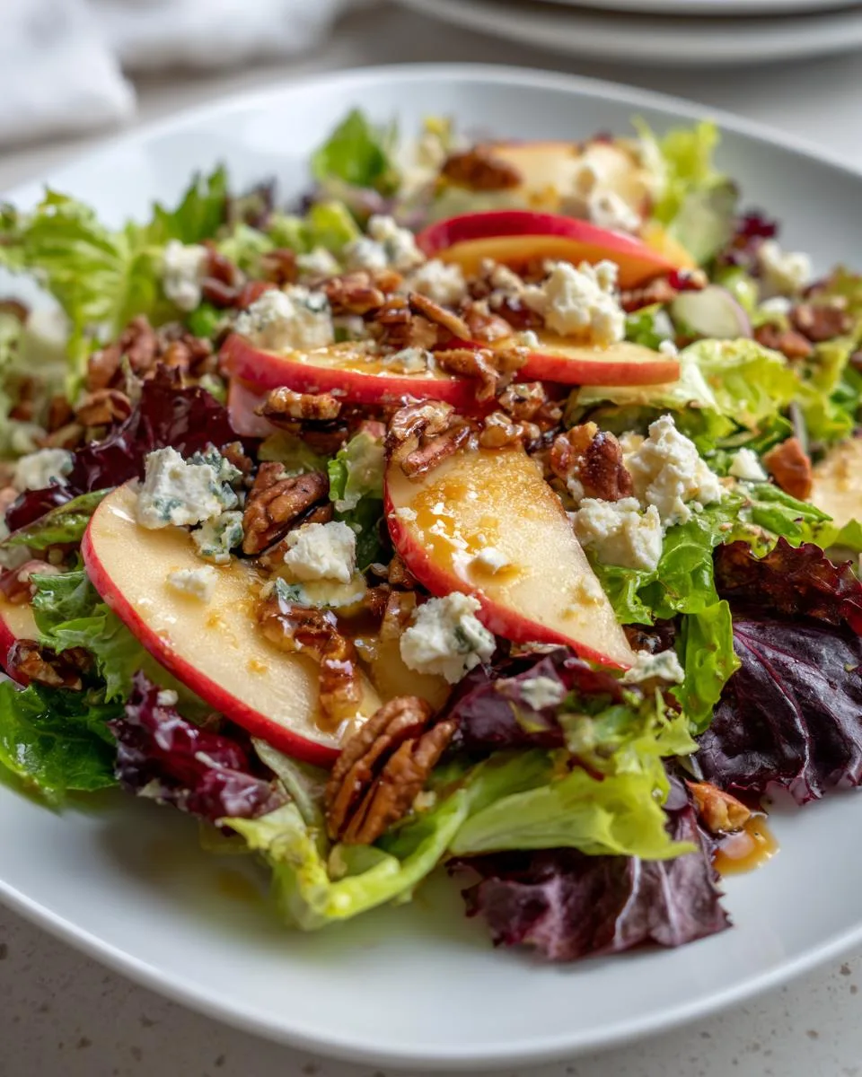 Honeycrisp Apple and Feta Salad - detail 3