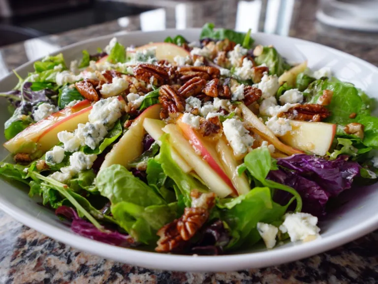 Honeycrisp Apple and Feta Salad