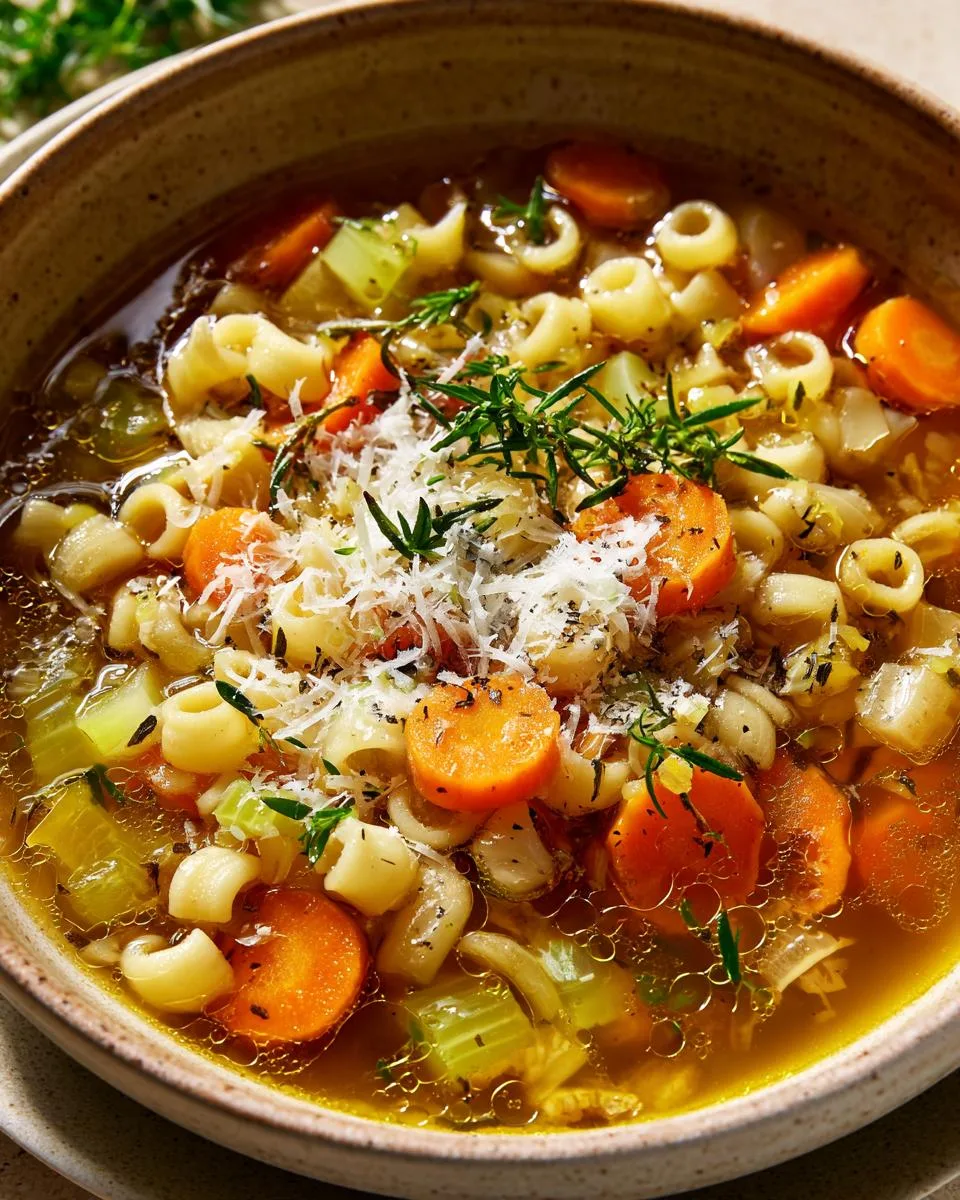 Italian Penicillin Soup - detail 1