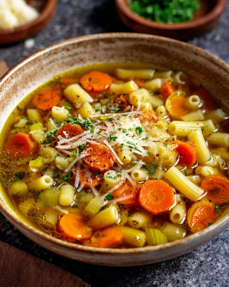 Italian Penicillin Soup - detail 2