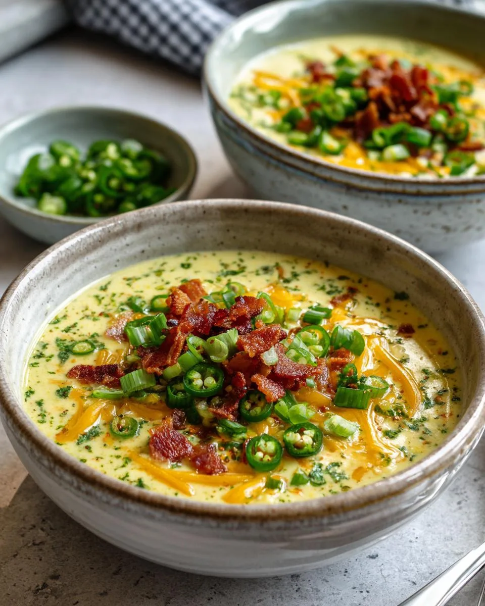 Jalapeno Popper Soup - detail 2