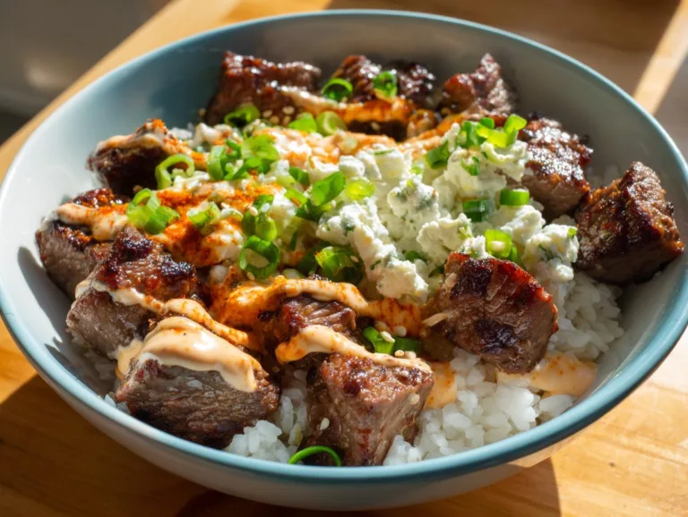 Korean BBQ Steak Bowls
