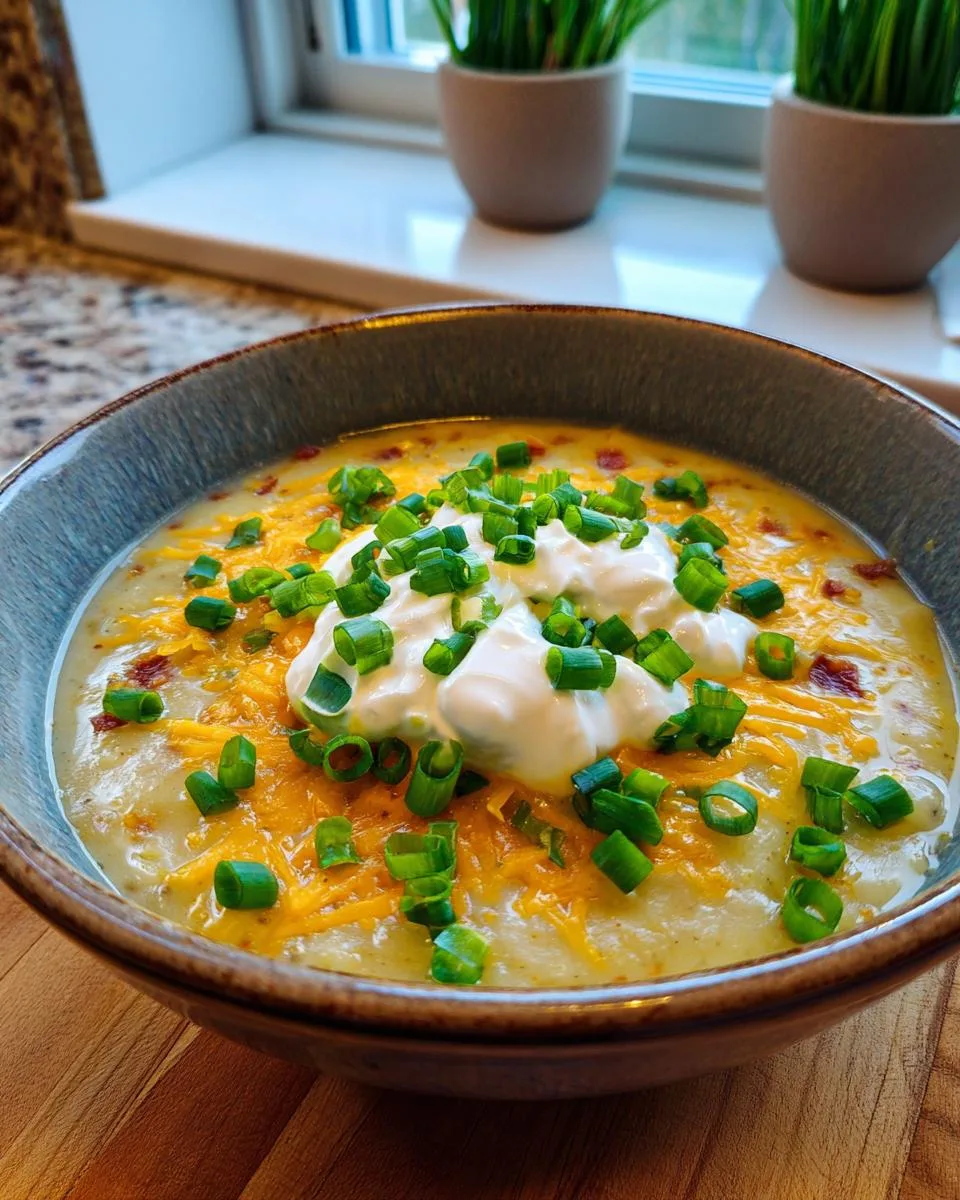 Loaded Potato Soup - detail 1
