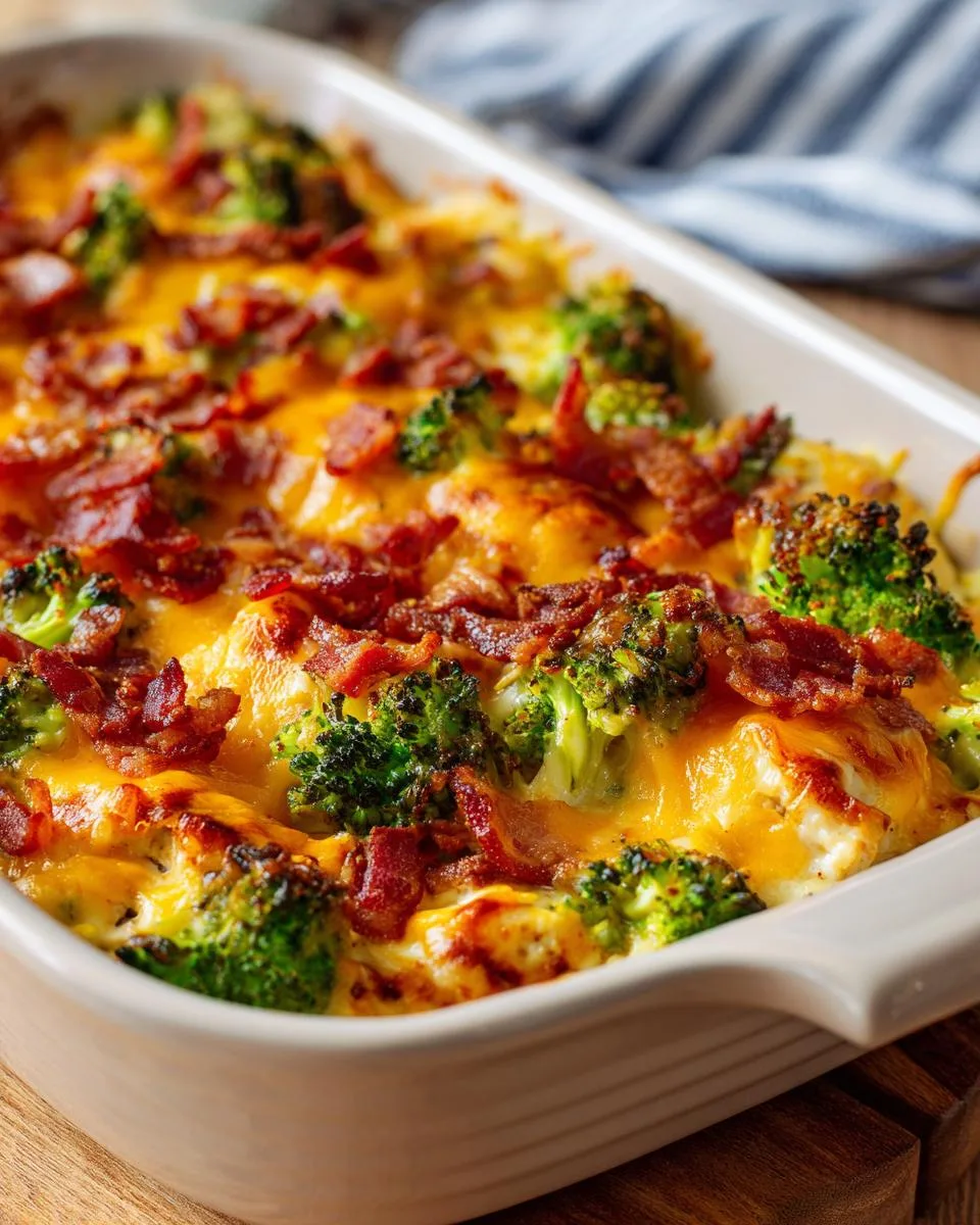 Low Carb Chicken Casserole - detail 3