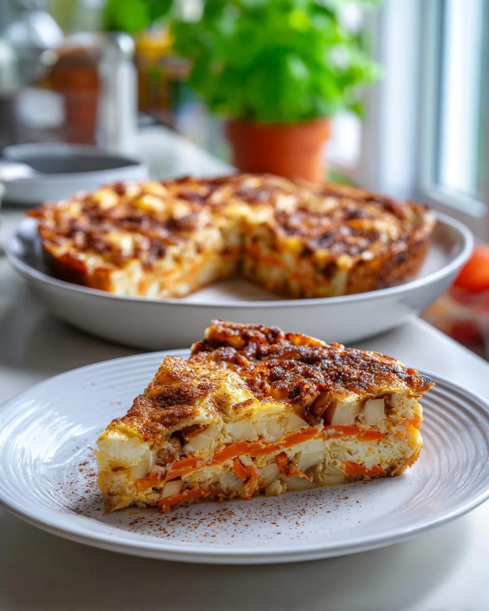 Morning Glory Cottage Cheese Bake - detail 1