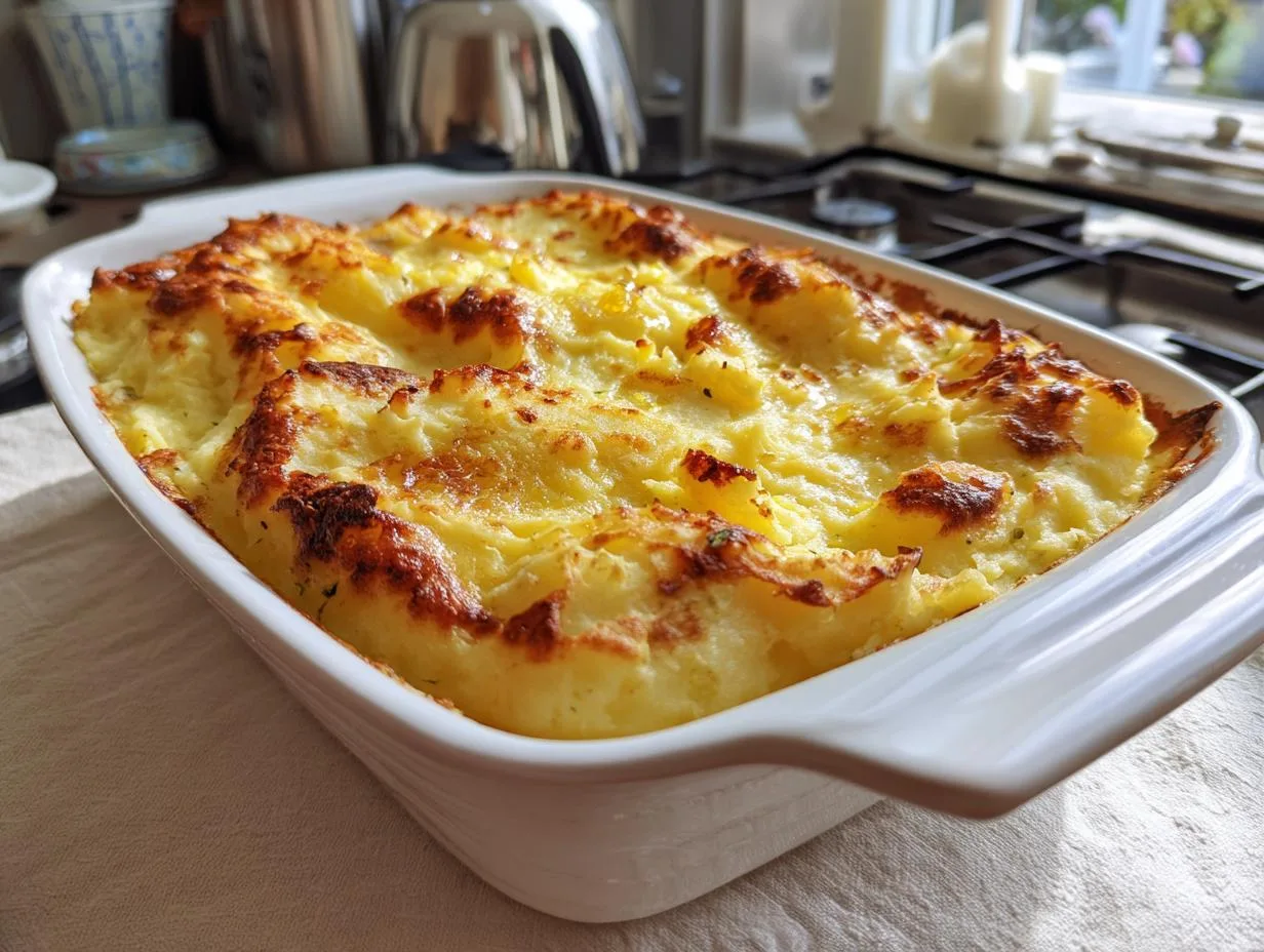 Creamy Oven-Baked Mashed Potatoes in 6 Easy Steps
